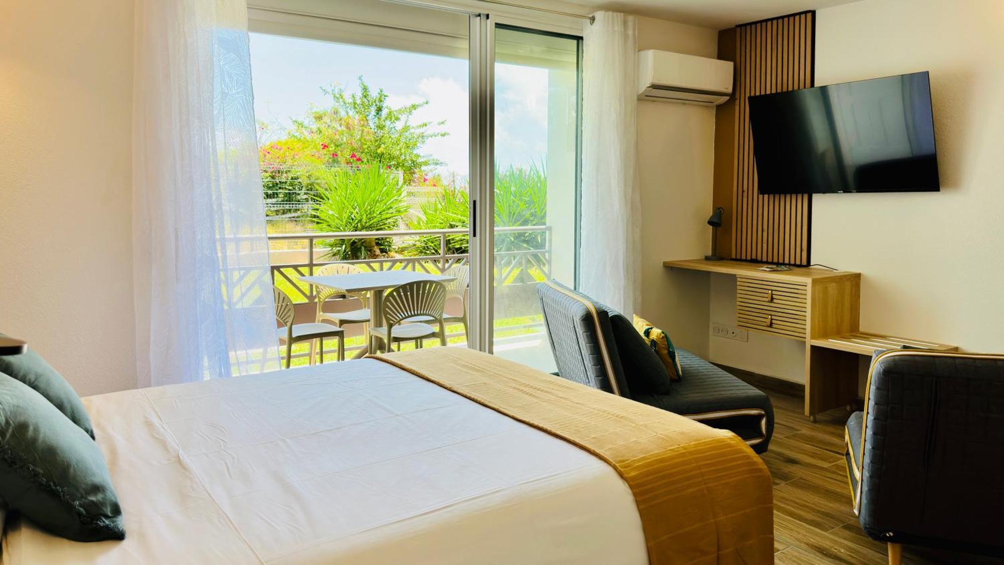 Studio Neuf Et Cosy Proche Des Plages - L'Alamanda Le Gosier  Bagian luar foto